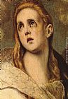 The Penitent Magdalene [detail] by El Greco